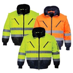 HI-VIS 3 az 1-ben Pilóta kabát